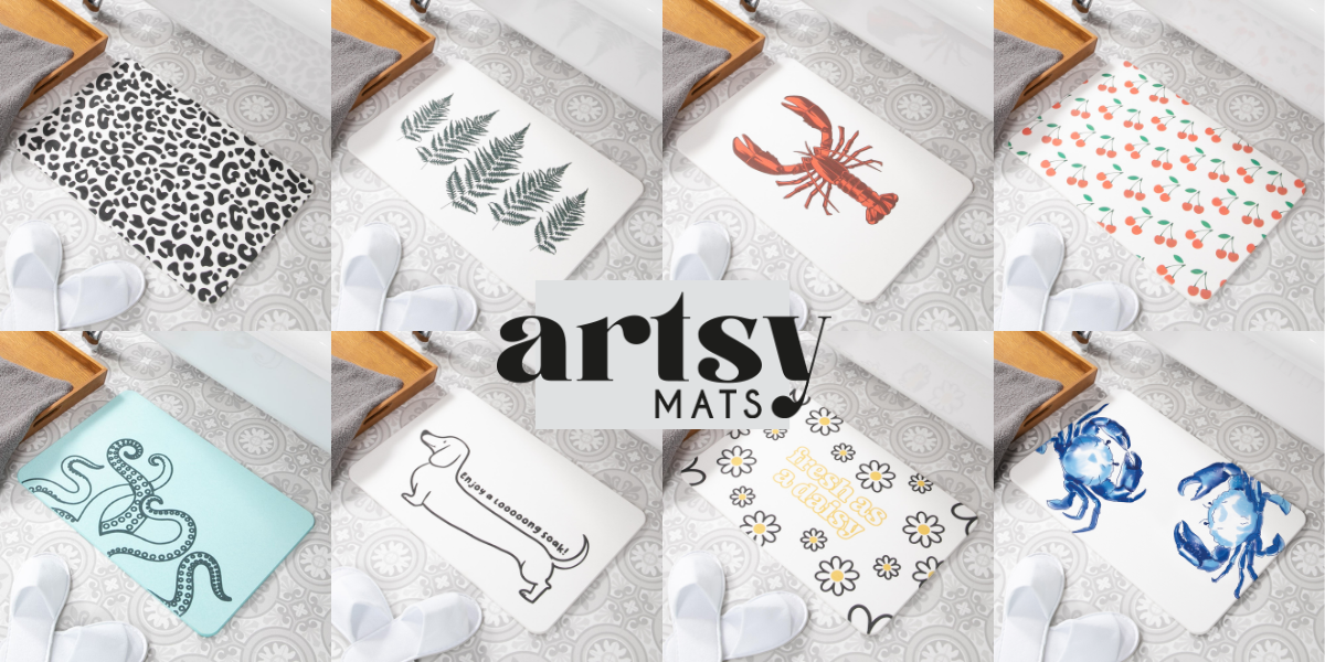 for bath mats and logo
