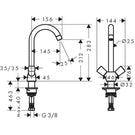 hansgrohe-logis-m31-chrome-twin-lever-kitchen-sink-mixer-tap-71280000-