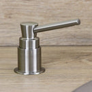 Pair of stainless steel salt and pepper shakers