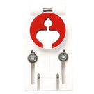 Concealed cistern frame with dual flush system