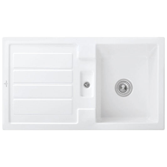 villeroy--boch-flavia-50-10-bowl-white-ceramic-kitchen-sink---no-waste-
