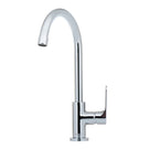 High neck chrome water purifier kitchen tap