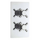 hudson-reed-chrome-tec-crosshead-twin-thermostatic-shower-valve-with-diverter---kri3207-