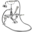 hudson-reed-topaz-white-lever-dome-collar-bath-shower-mixer-tap--shower-kit---bc304dl-