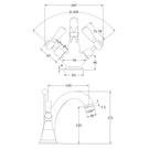 hudson-reed-topaz-black-lever-dome-collar-basin-mixer-tap--pop-up-waste---bc405dl-