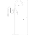 hudson-reed-tec-lever-floorstanding-bath-shower-mixer-tap--shower-kit---pn321-