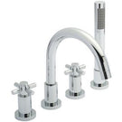 hudson-reed-tec-crosshead-4-hole-swivel-spout-bath-shower-mixer-tap--shower-kit---tex334s-