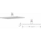 nuie-chrome-square-led-fixed-shower-head-300mm---sty072-
