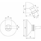 nuie-wall-bracket--elbow---a310a-