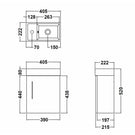 nuie-vault-wall-hung-400mm-cloakroom-cabinet--basin---nvx182-