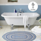 hudson-reed-kenton-1700mm-double-ended-freestanding-bath--corbel-leg-set-