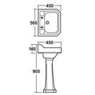 hudson-reed-richmond-white-560mm-2-tap-hole-basin---ncs884-