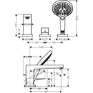 hansgrohe-metropol-chrome-single-lever-3-hole-rim-mounted-bath-mixer-tap-