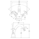 hudson-reed-topaz-black-crosshead-hexagonal-collar-basin-mixer-tap--pop-up-waste---bc405hx-