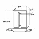 cda-600mm-stainless-steel-freestanding-double-door-under-counter-wine-cooler-fwc624ss-