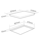 caple-874mm-black-gas-on-glass-hob-c789g-