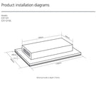 caple-stainless-steel-ceiling-hood-with-built-in-motor-ce1122ss-