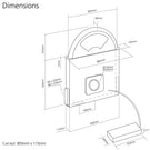 caple-black-glass-13cm-downdraft-extractor-dd925co-