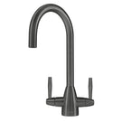 caple-avel-brushed-gunmetal-black-dual-lever-kitchen-sink-mixer-tap-ave2gm-