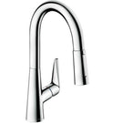 hansgrohe-talis-m51-chrome-pullout-spray-kitchen-sink-mixer-tap-72815000-