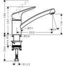 hansgrohe-logis-m31-chrome-single-lever-kitchen-sink-mixer-tap-71830000-