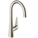 hansgrohe-talis-m51-brushed-steel-single-lever-kitchen-sink-mixer-tap-72810800-