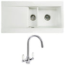 astini-desire-150-15-bowl-gloss-white-ceramic-kitchen-sink-waste--colonial-7018cpwl-tap-
