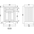 hudson-reed-old-london-timeless-sand-600mm-floor-standing-unit--3th-basin-lof433-