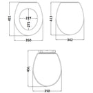 hudson-reed-richmond-480mm-height-back-to-wall-toilet-pan--timeless-sand-seat-