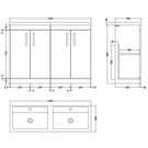 nuie-athena-charcoal-black-1200mm-floor-standing-4-door-vanity--double-basin-