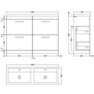 nuie-athena-charcoal-black-1200mm-floor-standing-4-drawer-vanity--double-basin-