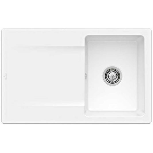 villeroy--boch-siluet-45-10-bowl-white-ceramic-kitchen-sink---no-waste-
