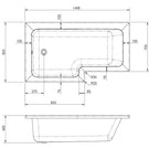 nuie-square-l-shape-1500mm-shower-bath-lh-fixed-screen--white-panel-