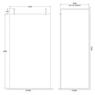 hudson-reed-black-wetroom-shower-screen--support-arms-1100mm-bgpaf11-