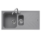 caple-veis-150-15-bowl-pebble-grey-granite-kitchen-sink--waste-