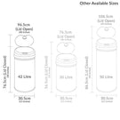 inmotion-42l-pink-stainless-steel-auto-sensor-kitchen-waste-dust-bin-