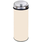 Beige water filter cartridge for kitchen system
