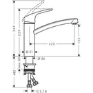 hansgrohe-focus-m41-chrome-single-lever-kitchen-sink-mixer-tap-31826000-