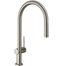 hansgrohe-talis-m54-210-1-jet-brushed-steel-pullout-kitchen-mixer-tap-