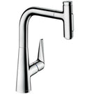 hansgrohe-talis-select-m51-chrome-pullout-spray-kitchen-sink-mixer-tap-72824000-