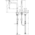 hansgrohe-metris-select-m71-pullout-spray-kitchen-sink-mixer-tap-73819800-