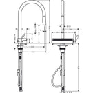hansgrohe-aquno-select-m81-brushed-steel-pullout-kitchen-sink-mixer-tap-73837800-