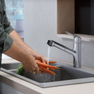 hansgrohe-focus-m42-chrome-pullout-spout-kitchen-sink-mixer-tap-71814000-