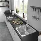 hansgrohe-focus-m42-chrome-pullout-spout-kitchen-sink-mixer-tap-71814000-