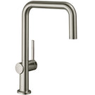 hansgrohe-talis-m54-220-1-jet-brushed-steel-u-spout-kitchen-mixer-tap-