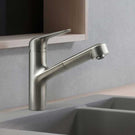 hansgrohe-focus-m42-brushed-steel-pullout-kitchen-sink-mixer-tap-71814800-