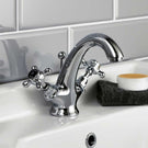 hudson-reed-topaz-black-crosshead-hexagonal-collar-basin-mixer-tap--pop-up-waste---bc405hx-