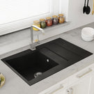 astini-xeron-10-bowl-black-smc-synthetic-reversible-kitchen-sink-waste--tap-xeron100black5e-