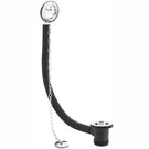nuie-chrome-bath-waste-with-overflow-brass-plug--link-chain---e348-