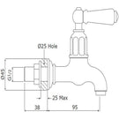 perrin--rowe-mayan-ceramic-lever-satin-brass-wall-mounted-sink-taps-4322sbwpc-